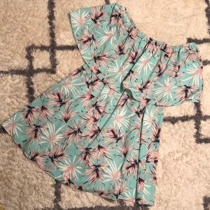 Buddy Love - turquoise & light pink Ever Kona dress - size Small